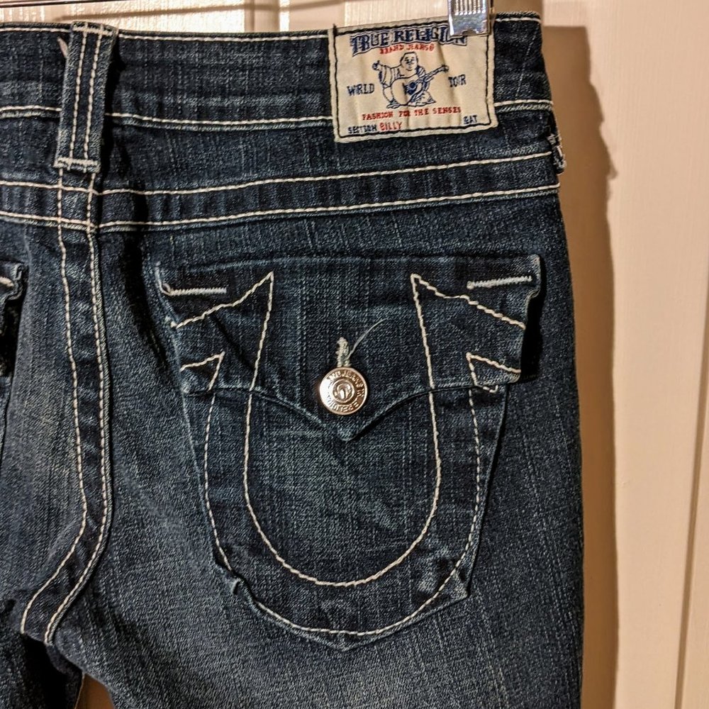 True Religion 'Billy' Dark Blue Jeans, Size 29